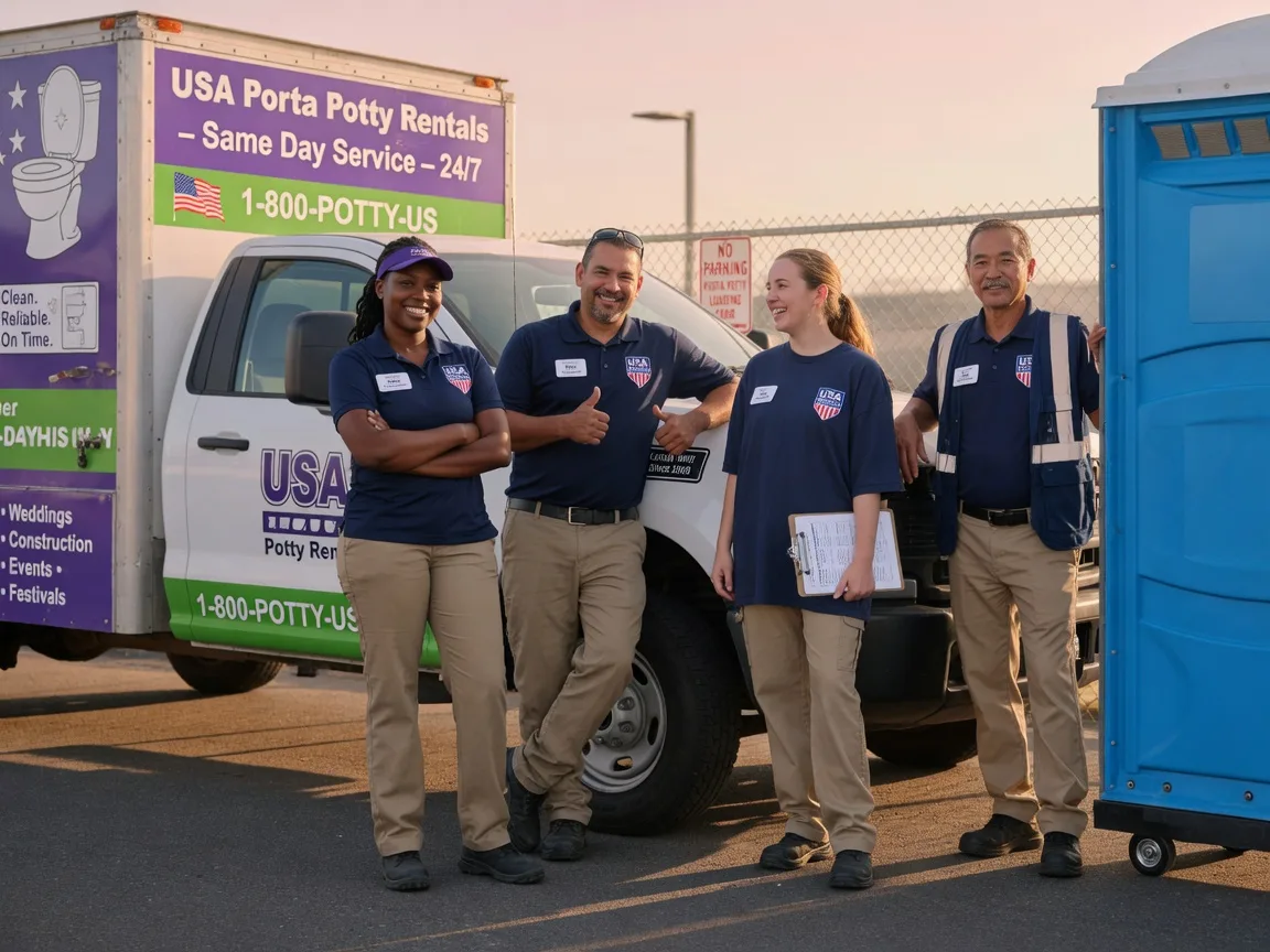 Porta Potty Rental company in Louisville, IL