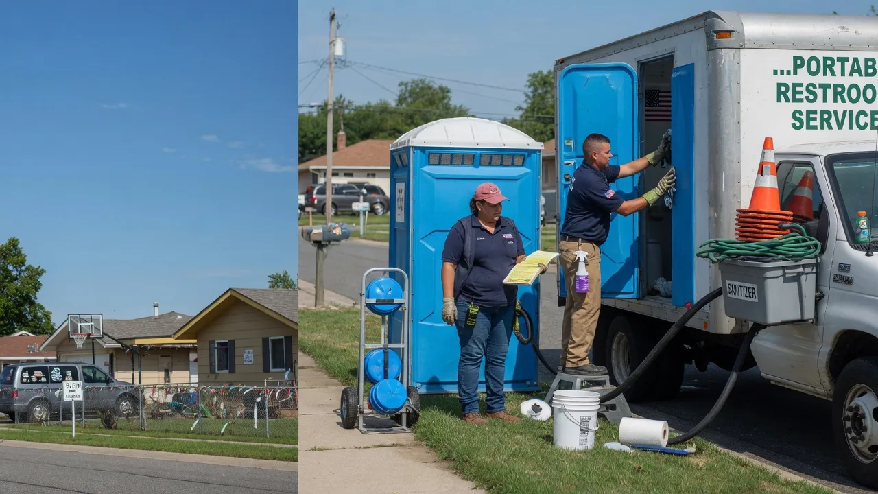 Portable Toilet Rental in Louisville, IL near me